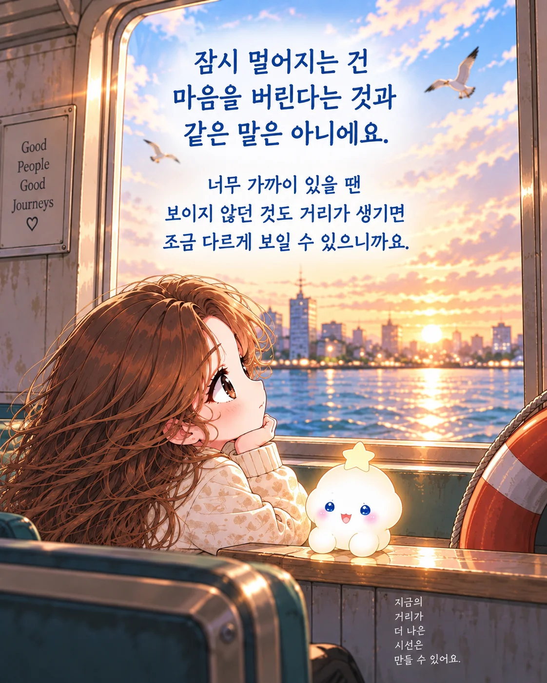소드 6 재회운, 떠나는 카드가 나왔다면? 4번째 장면