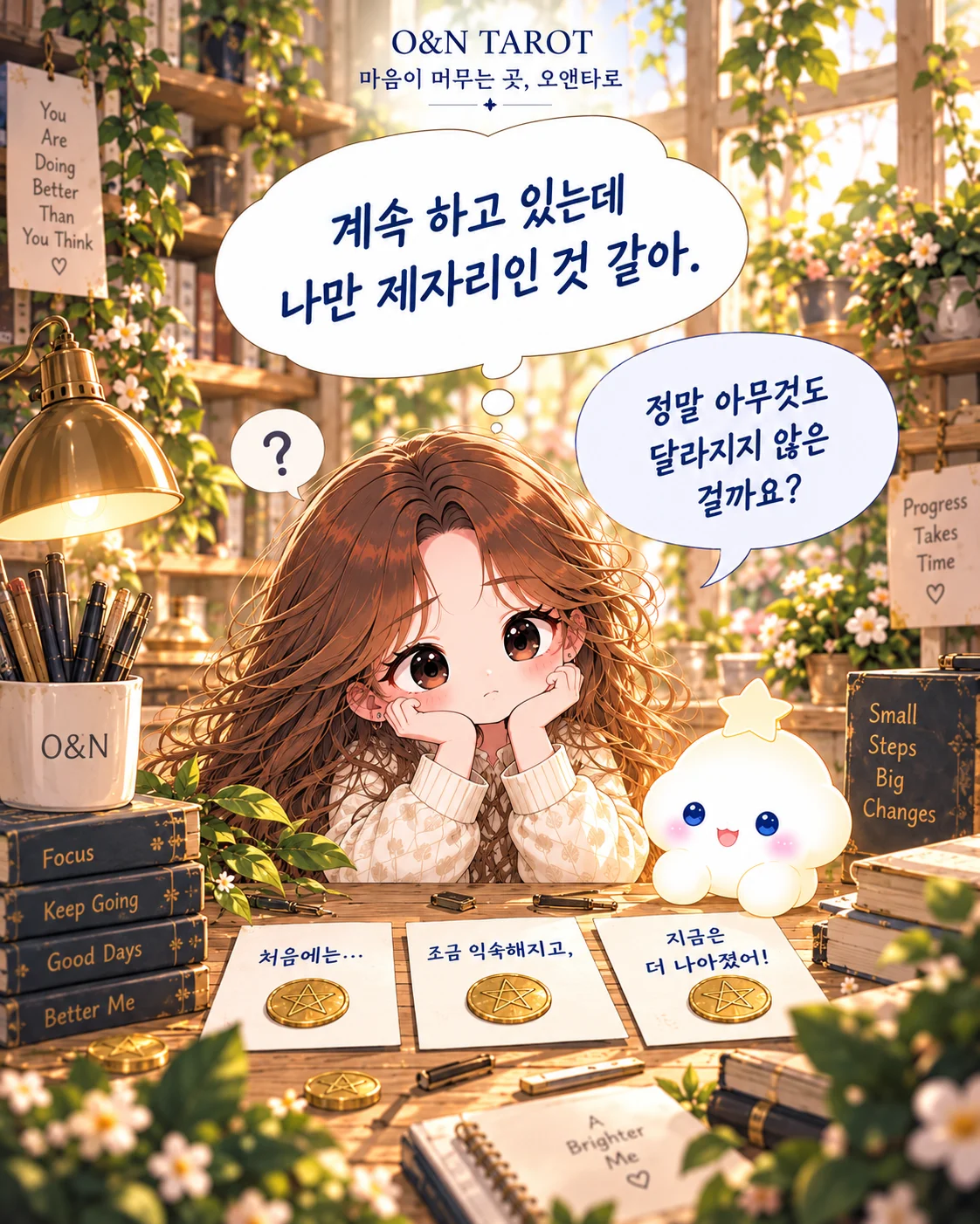 펜타클 8 직장운, 열심히 하는데 티가 안 난다면? 2번째 장면