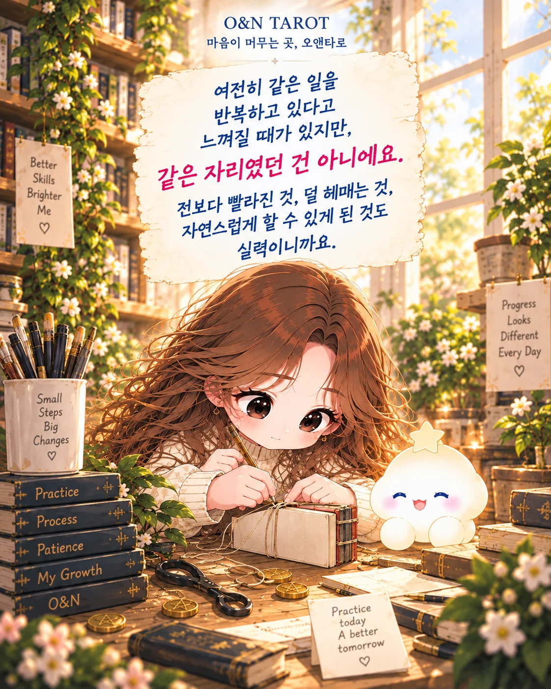 펜타클 8 직장운, 열심히 하는데 티가 안 난다면? 4번째 장면