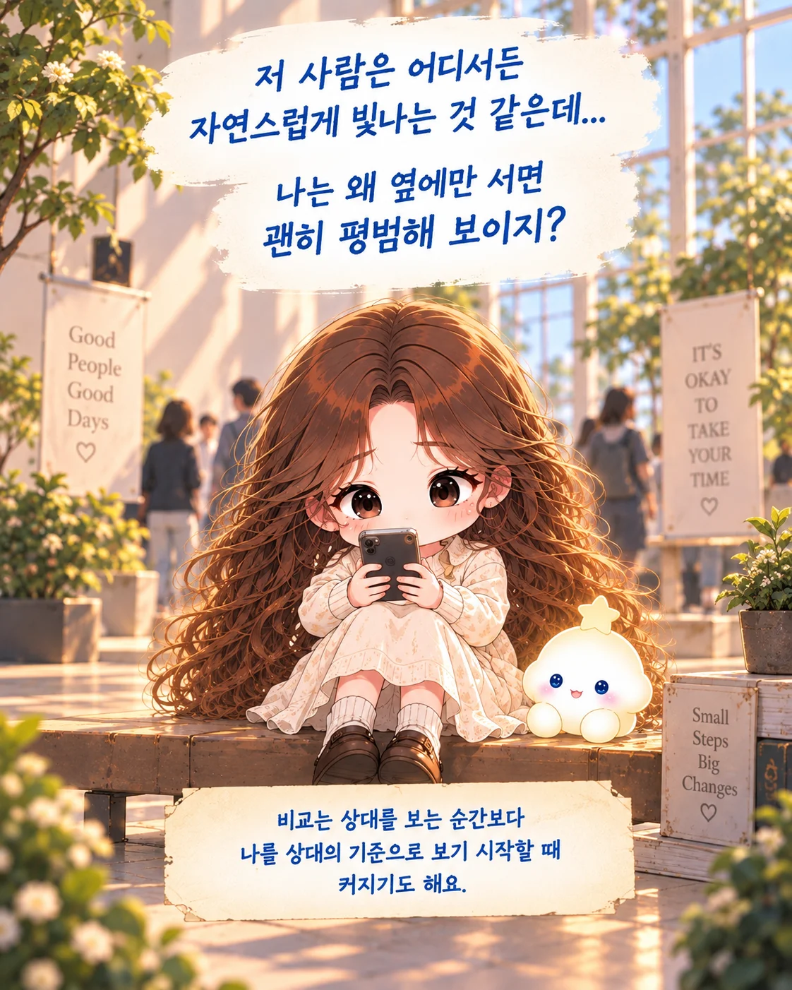 컵 4 타로카드 뜻과 썸 해석｜좋아하는데 마음이 식은 것 같다면? 2번째 장면